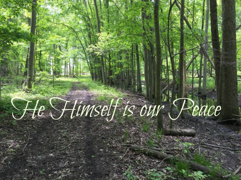 He Himself is Our Peace
